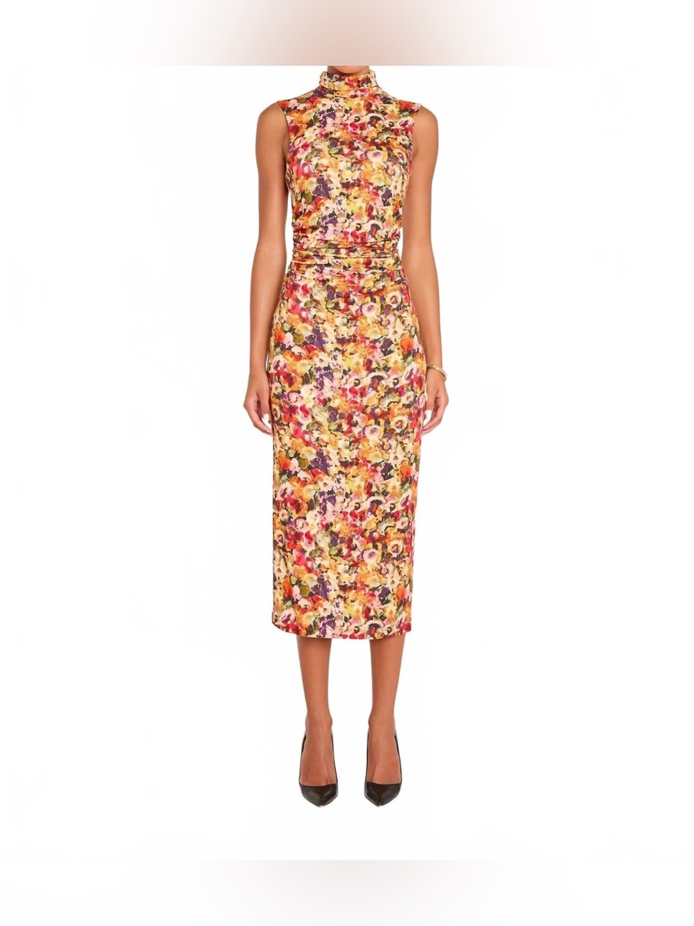 Amanda Uprichard Damira Dress Potpourri print Revolve NWT
